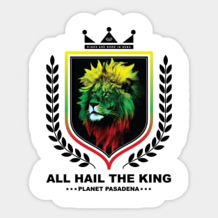 All Hail The King Sticker